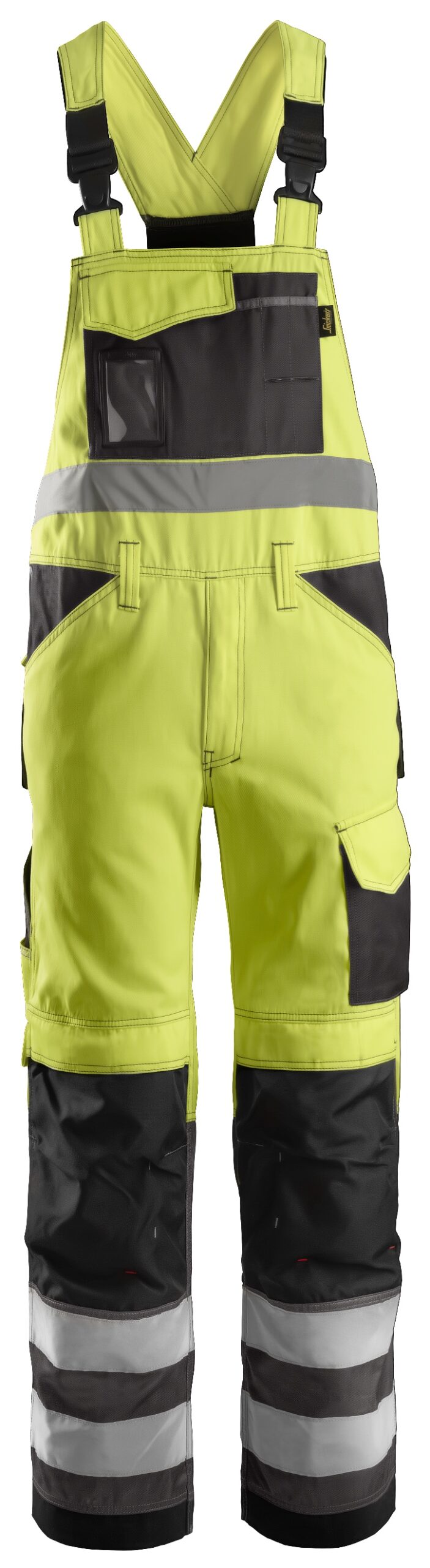 Snickers 0113 High Visibility Bib & Brace, Klasse 2 Snickers 0113 High Visibility Bib & Brace, Klasse 2