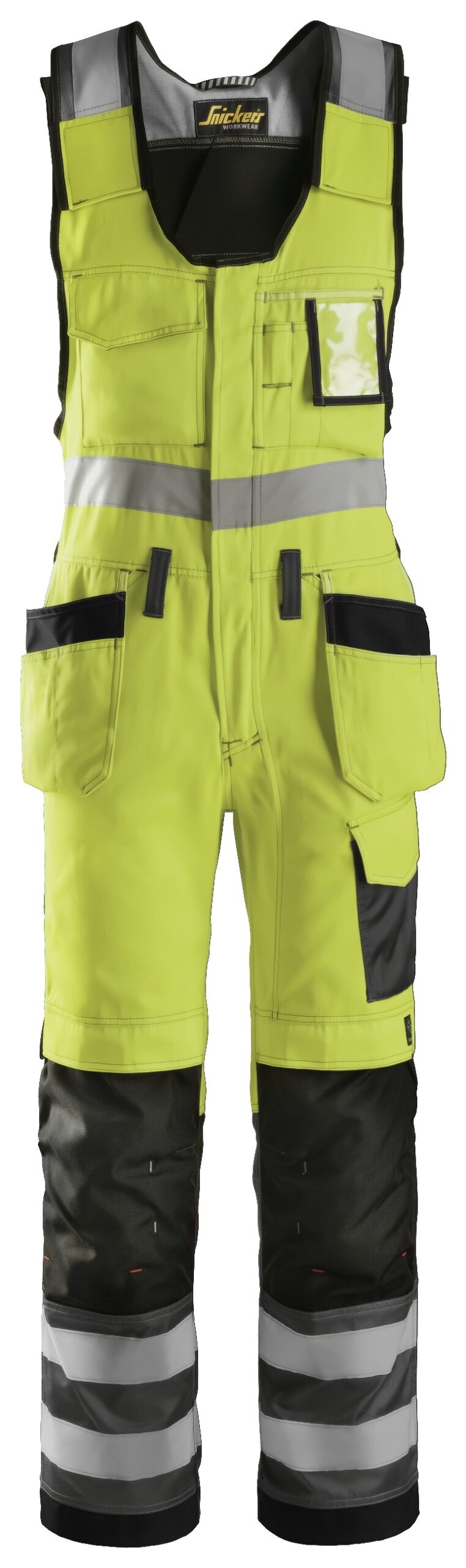 Snickers 0213 Bodybroek met holsterzakken High Visibility, Klasse 2 Snickers 0213 Bodybroek met holsterzakken High Visibility, Klasse 2