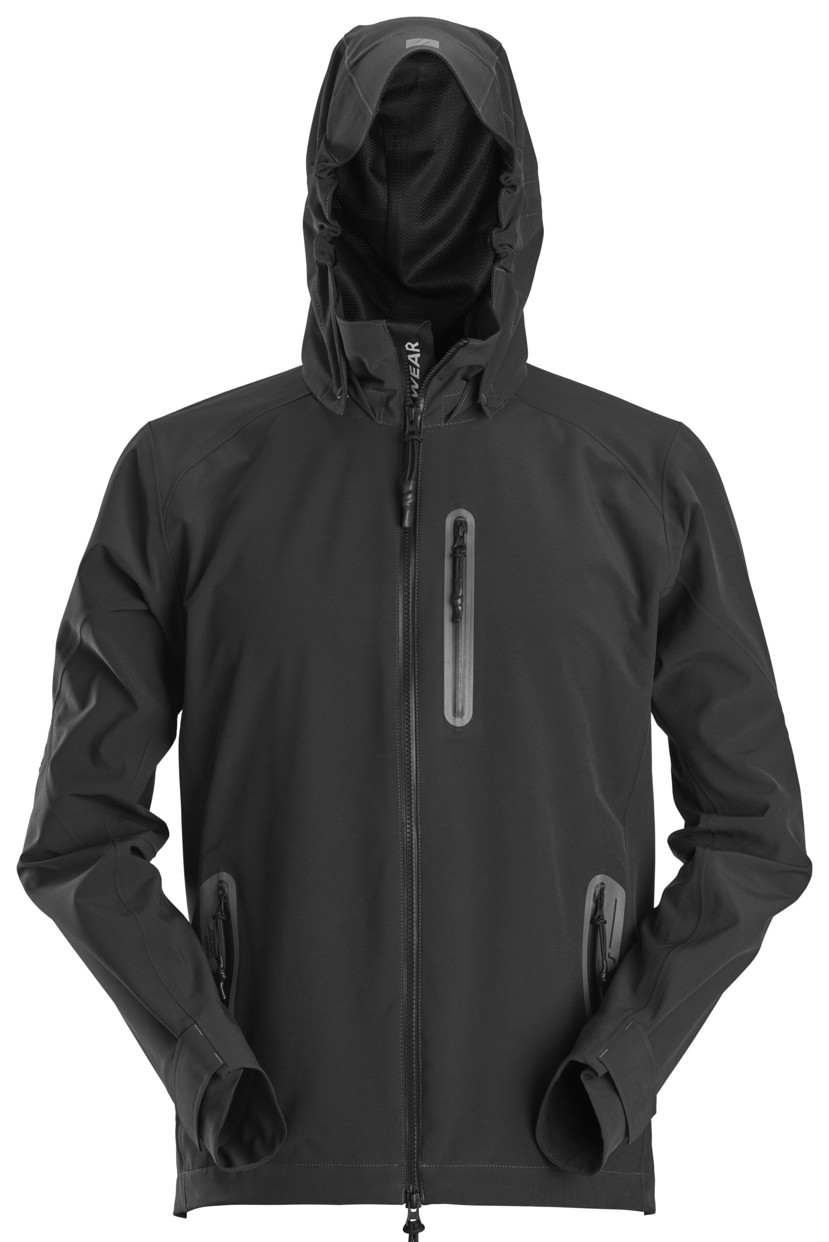 Snickers 1218 Flexiwork, Waterdicht Soft Shell Jack met Capuchon Snickers 1218 Flexiwork, Waterdicht Soft Shell Jack met Capuchon