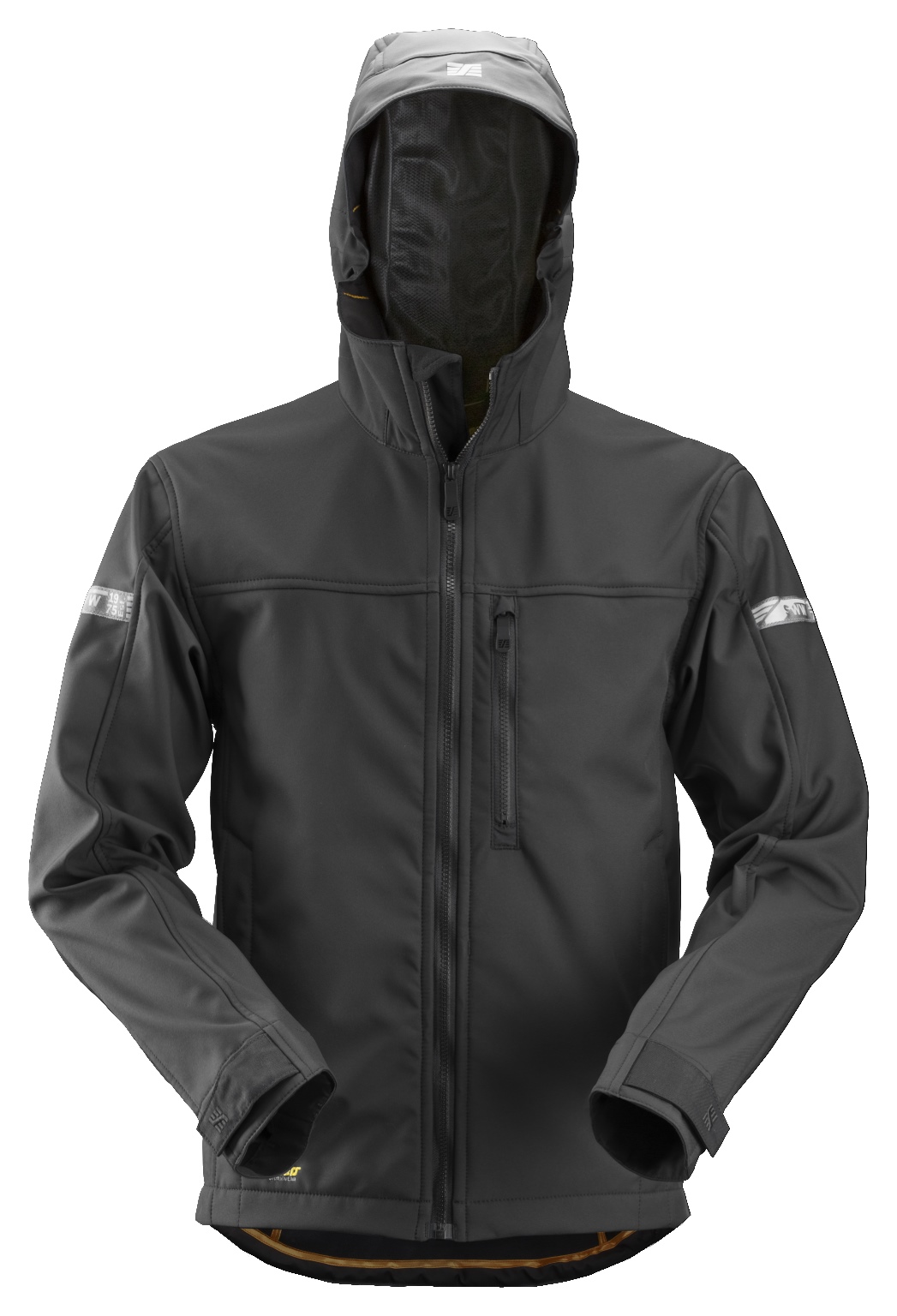 Snickers 1229 AllroundWork, Soft Shell Jack met Capuchon