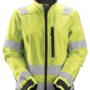 Snickers 1237 AllroundWork, High-Vis Softshell Damesjack Klasse 2/3