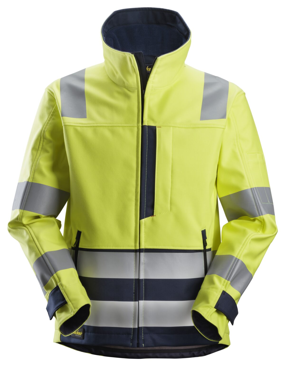 Snickers 1260 ProtecWork, Soft shell Jack, High-Vis Klasse 3 Snickers 1260 ProtecWork, Soft shell Jack, High-Vis Klasse 3