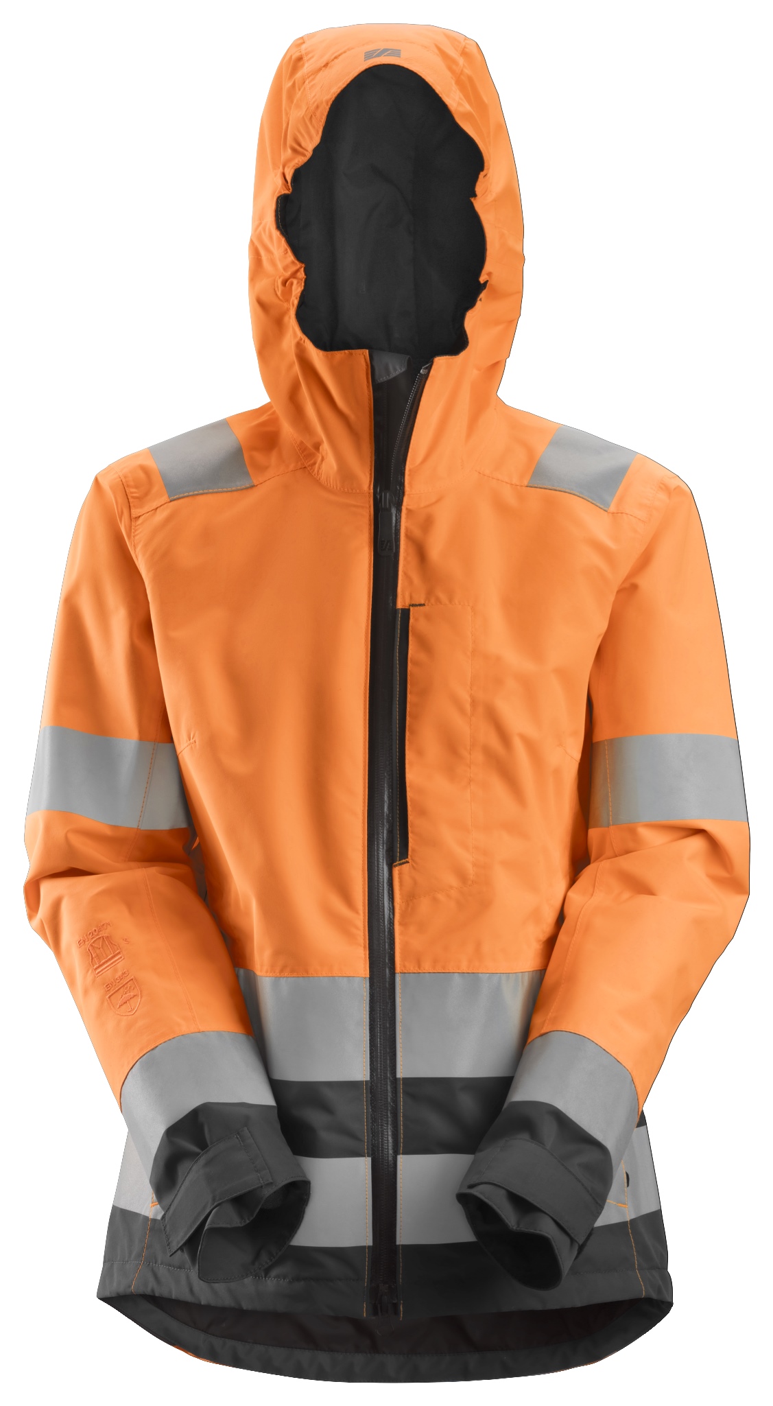 Snickers 1347 AllroundWork, Dames High-Vis Waterproof Shell jack Klasse 2/3 Snickers 1347 AllroundWork, Dames High-Vis Waterproof Shell jack Klasse 2/3