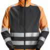 Snickers 1539 AllroundWork, High-Vis Ongevoerd Jack met rits KL 2