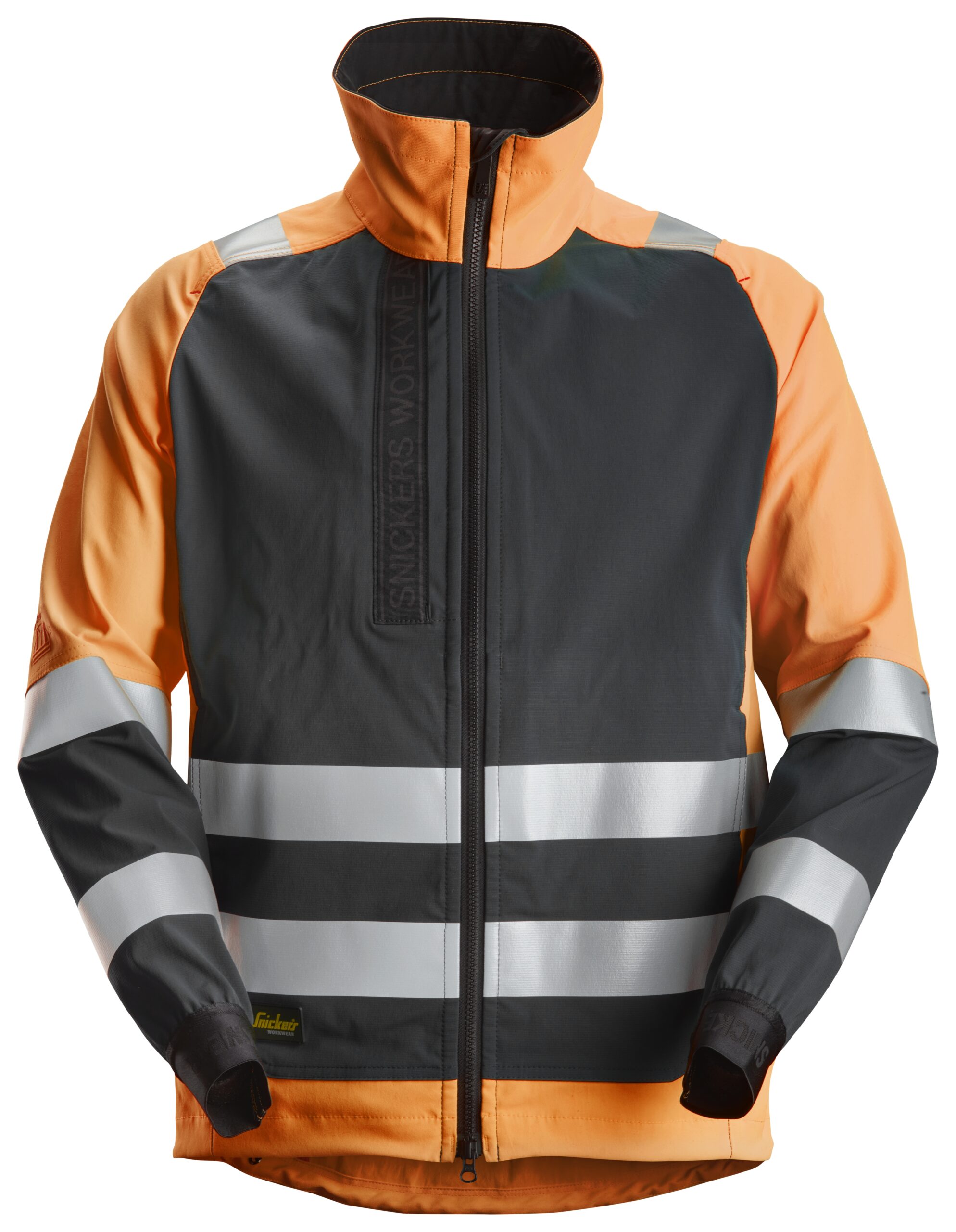 Snickers 1539 AllroundWork, High-Vis Ongevoerd Jack met rits KL 2 Snickers 1539 AllroundWork, High-Vis Ongevoerd Jack met rits KL 2