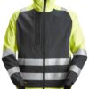 Snickers 1539 AllroundWork, High-Vis Ongevoerd Jack met rits KL 2