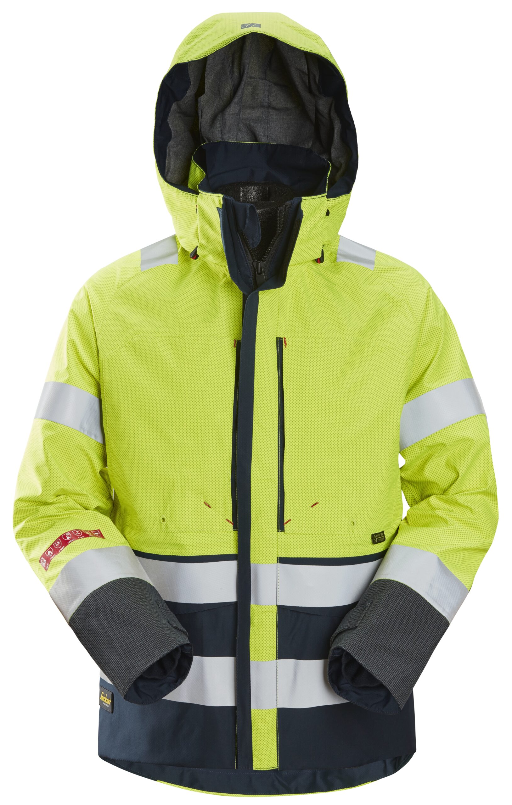 Snickers 1668 ProtecWork, GORE-TEX Jack, High-Vis Klasse 3