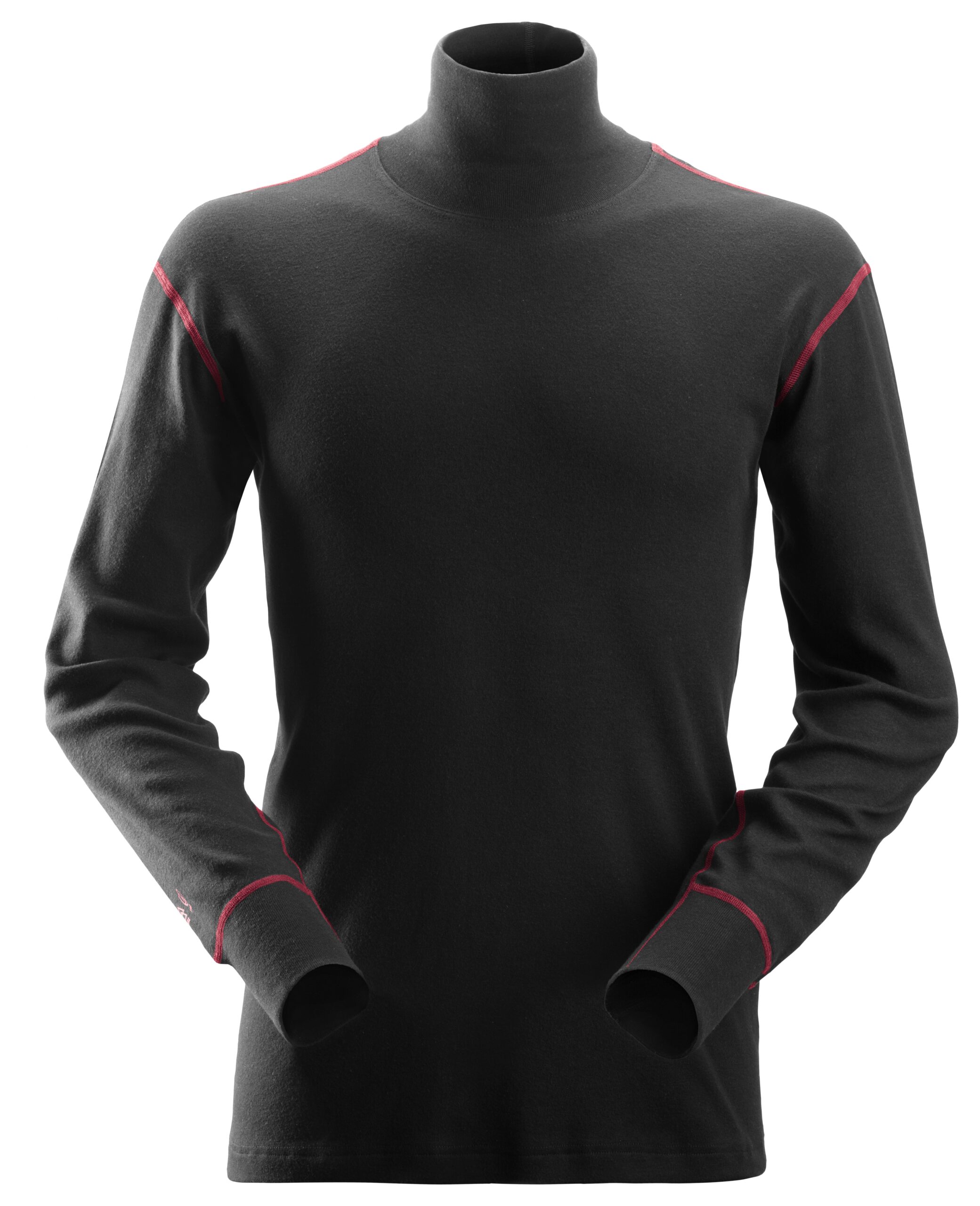 Snickers 2462 ProtecWork, T-shirt met Lange Mouw en Col