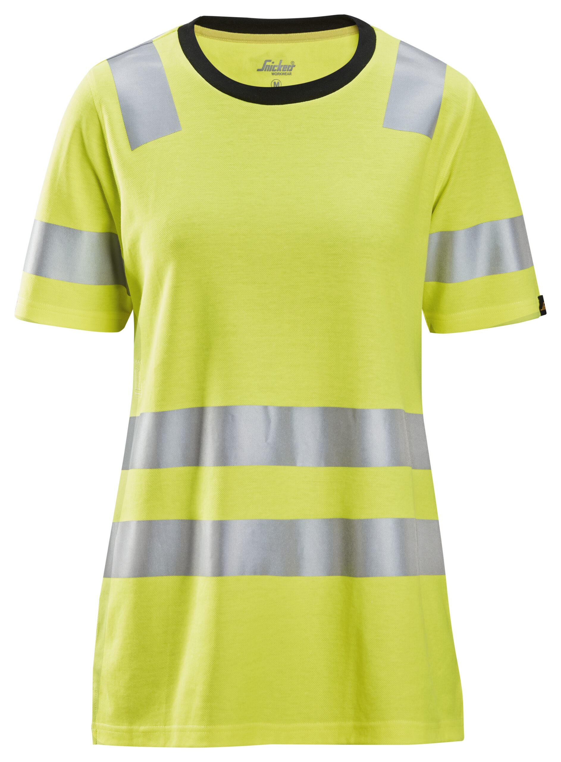 Snickers 2537 High-Vis, Klasse 2 Dames T-Shirt