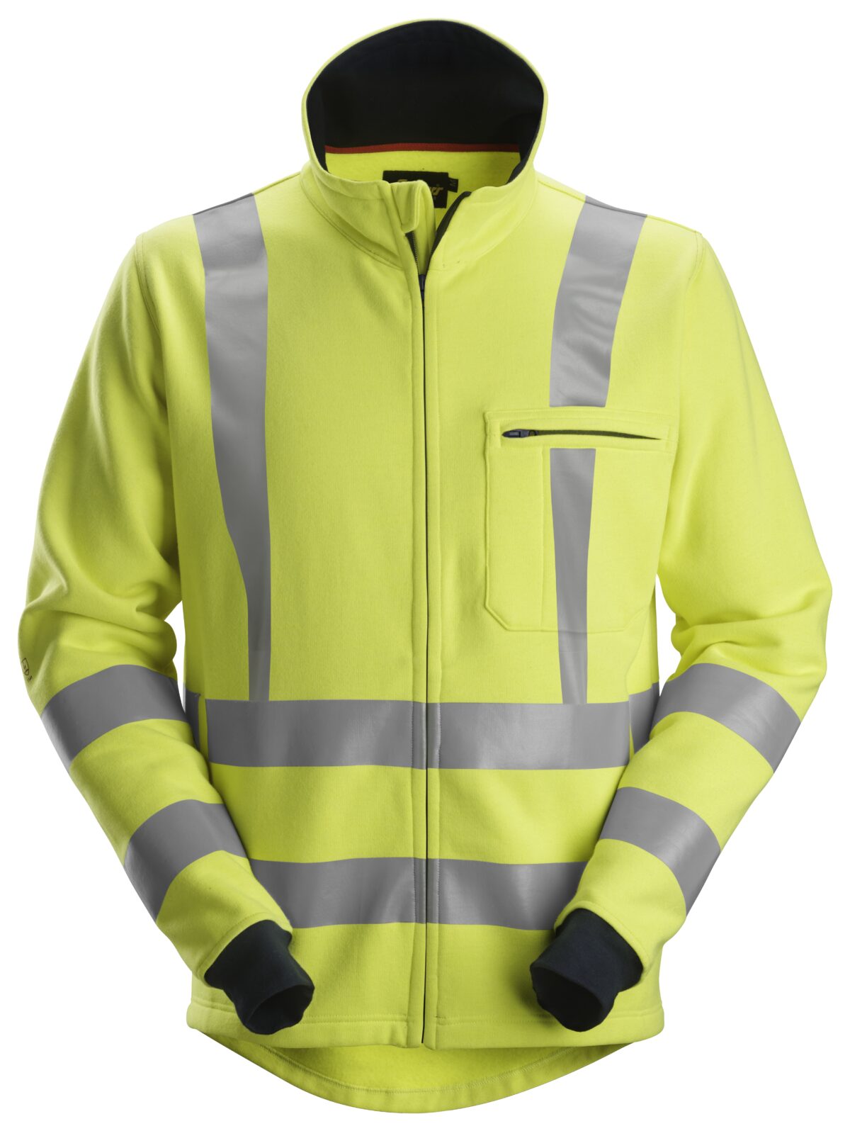 Snickers 2864 ProtecWork, Sweatshirt met rits, High-Vis Klasse 3 Snickers 2864 ProtecWork, Sweatshirt met rits, High-Vis Klasse 3