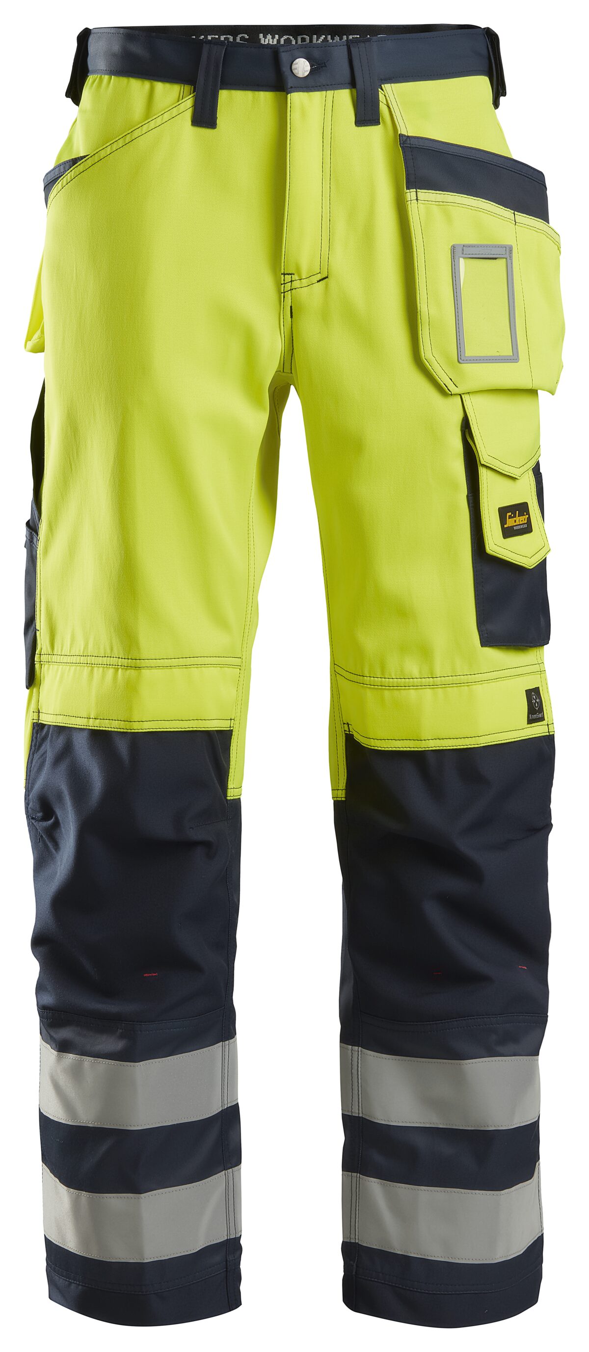 Snickers 3233 High-Vis Broek met Holsterzakken, Klasse 2 Snickers 3233 High-Vis Broek met Holsterzakken, Klasse 2