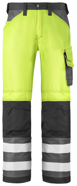 Snickers 3333 High-Vis Werkbroek, Klasse 2