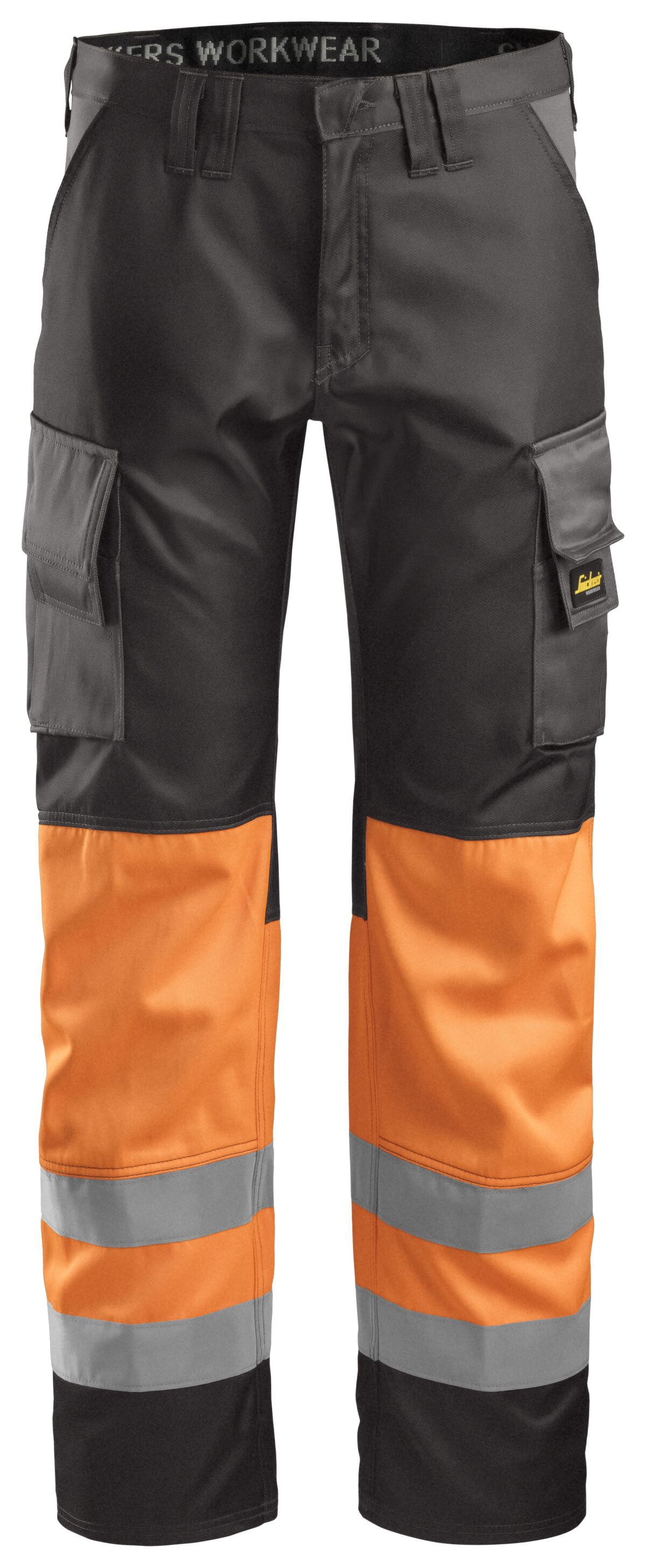 Snickers 3833 High-Vis Werkbroek, Klasse 1