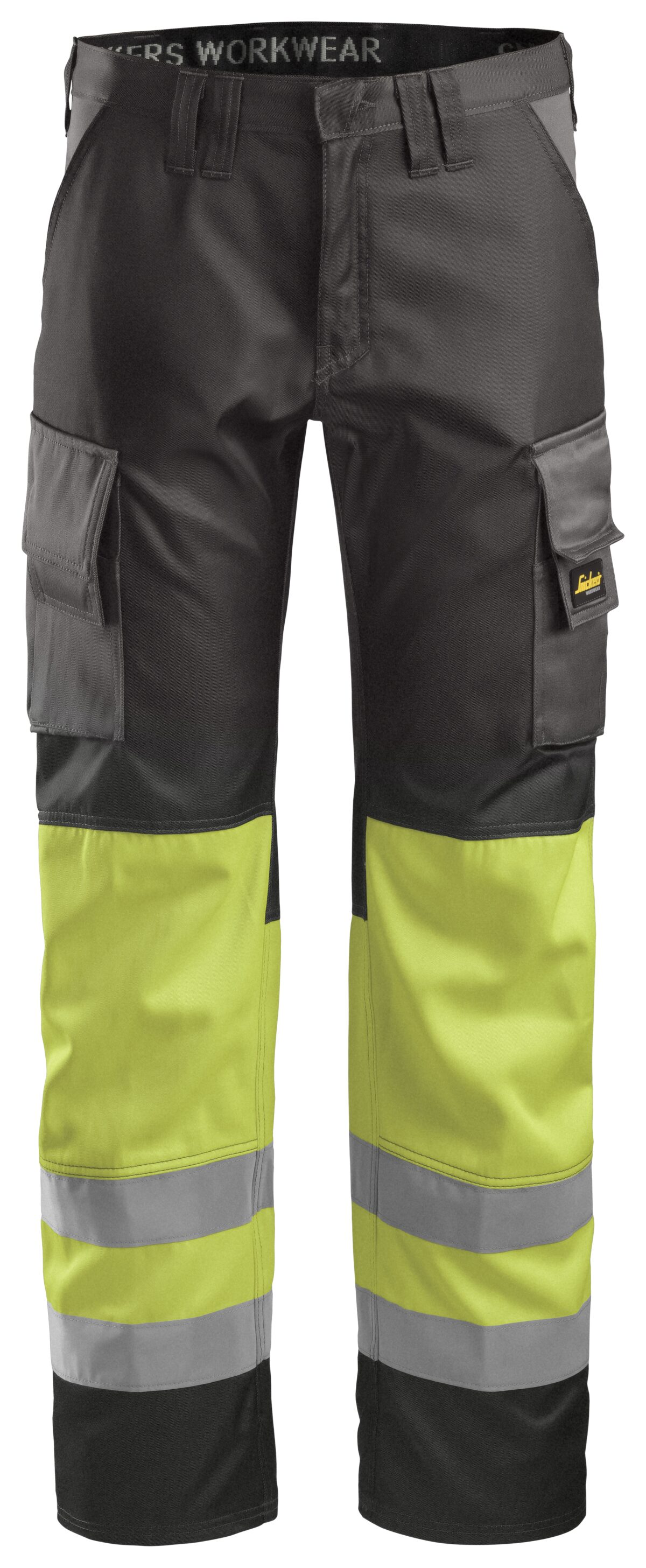 Snickers 3833 High-Vis Werkbroek, Klasse 1