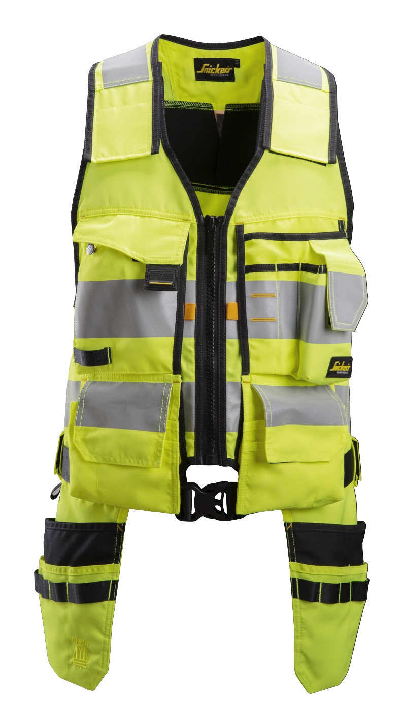 Snickers 4230 AllroundWork, High-Vis Gereedschapsvest Klasse 1