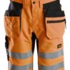 Snickers 6131 LiteWork, High-Vis Korte Broek+ met Holsterzakken Klasse 1 Snickers 6131 LiteWork, High-Vis Korte Broek+ met Holsterzakken Klasse 1