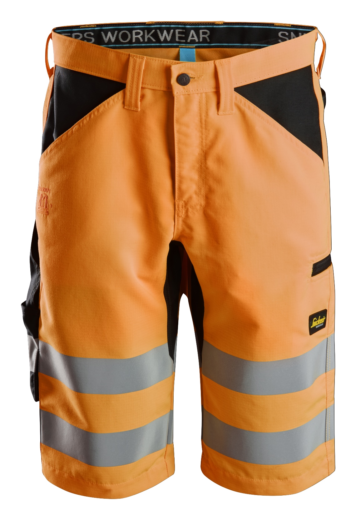 Snickers 6132 LiteWork High-Vis Korte Broek+ Klasse 1