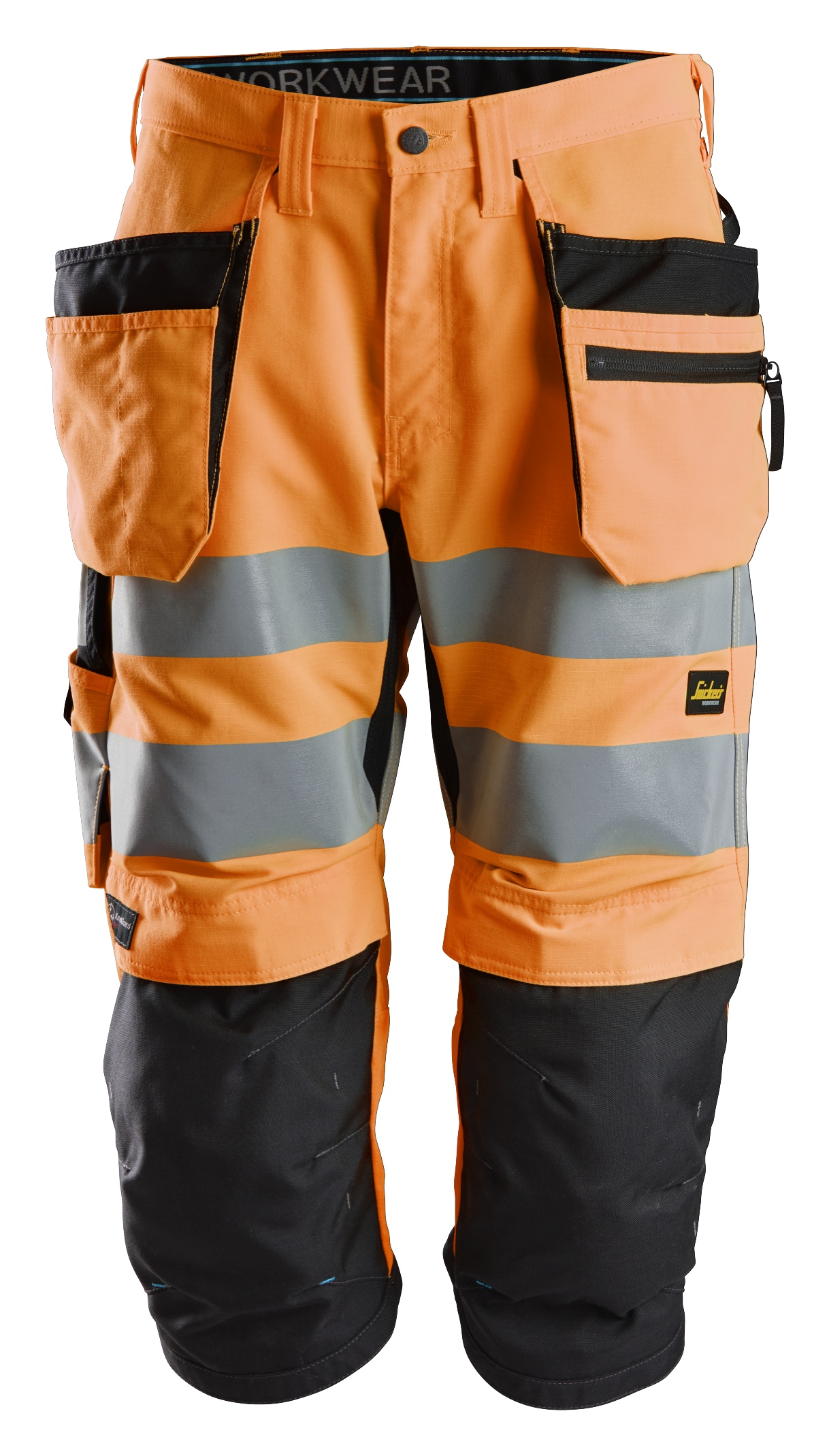 Snickers 6134 LiteWork, High-Vis Pirate Werkbroek+ met Holsterzakken Klasse 2