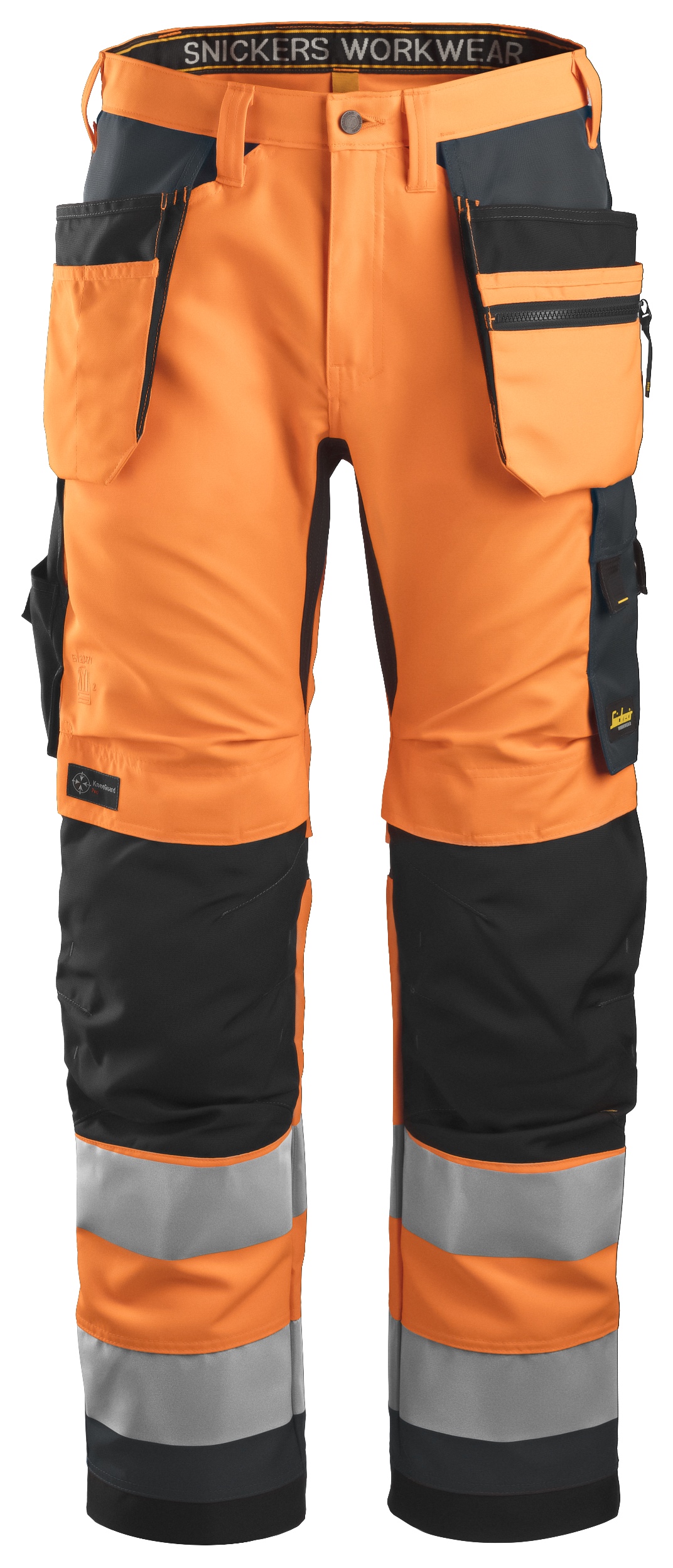 Snickers 6230 AllroundWork, High-Vis Werkbroek+ met Holsterzakken, Klasse 2 Snickers 6230 AllroundWork, High-Vis Werkbroek+ met Holsterzakken, Klasse 2