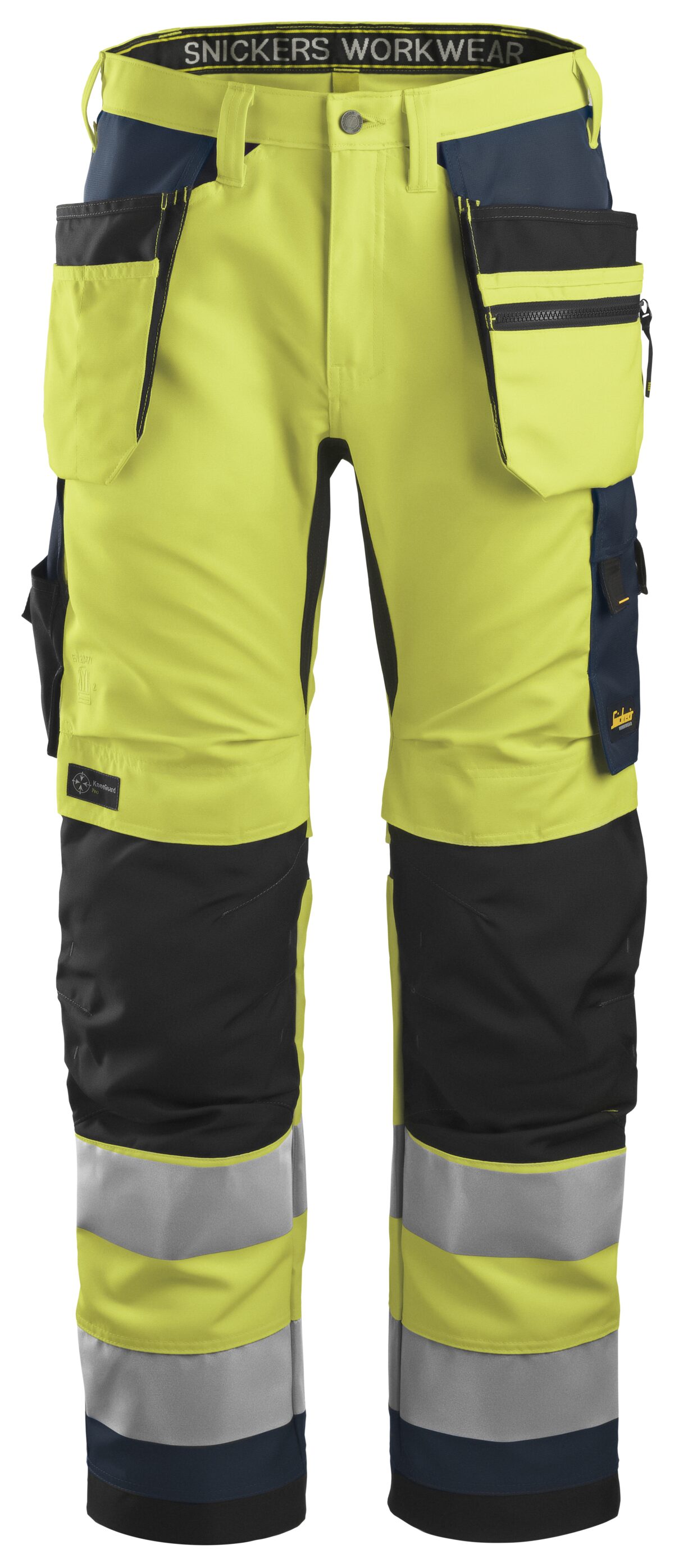 Snickers 6230 AllroundWork, High-Vis Werkbroek+ met Holsterzakken, Klasse 2 Snickers 6230 AllroundWork, High-Vis Werkbroek+ met Holsterzakken, Klasse 2