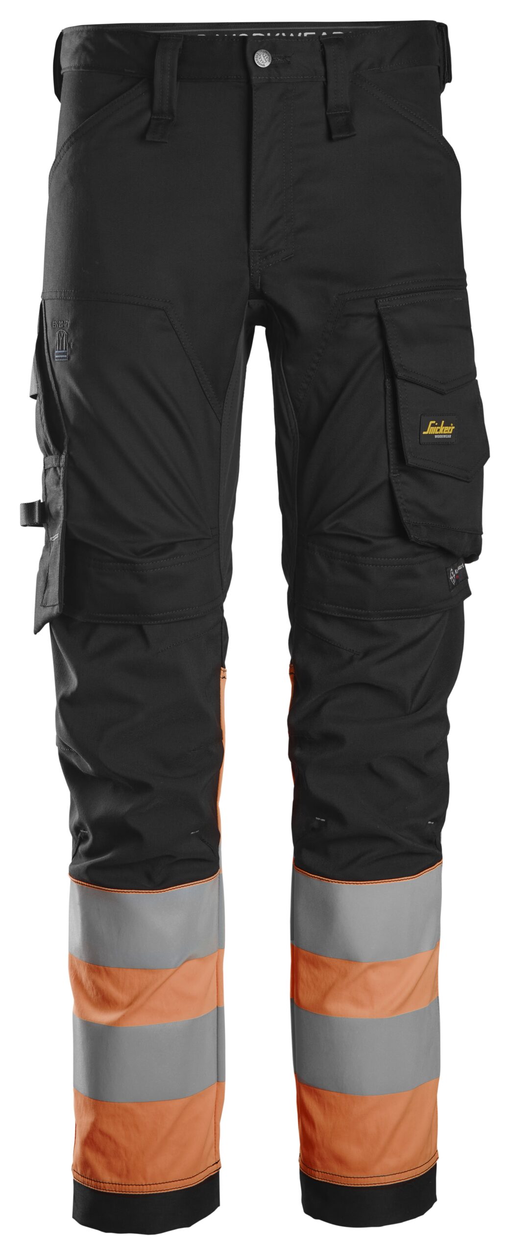 Snickers 6334 High-Vis, Klasse 1 Stretch Werkbroek Snickers 6334 High-Vis, Klasse 1 Stretch Werkbroek