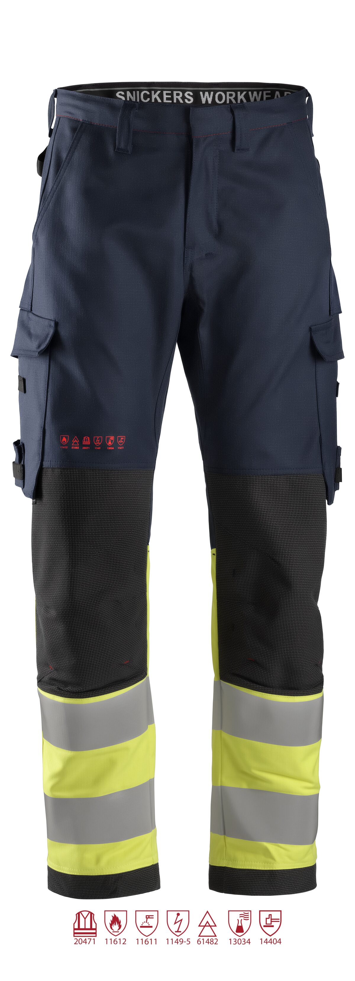 Snickers 6363 ProtecWork, Las Werkbroek, High-Vis Klasse 1