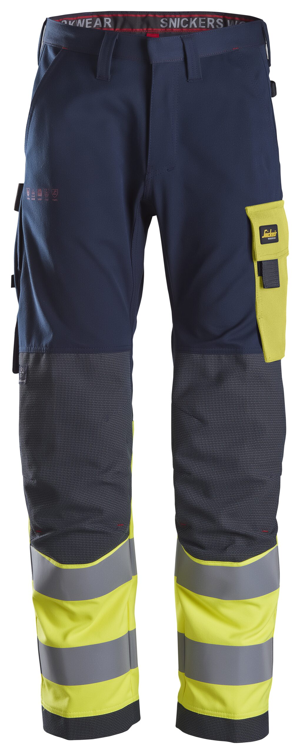 Snickers 6376 ProtecWork, Werkbroek, High-Vis Klasse 1