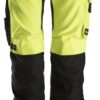 Snickers 6730 AllroundWork, Dames High-Vis Werkbroek+ met Holsterzakken Klasse 2