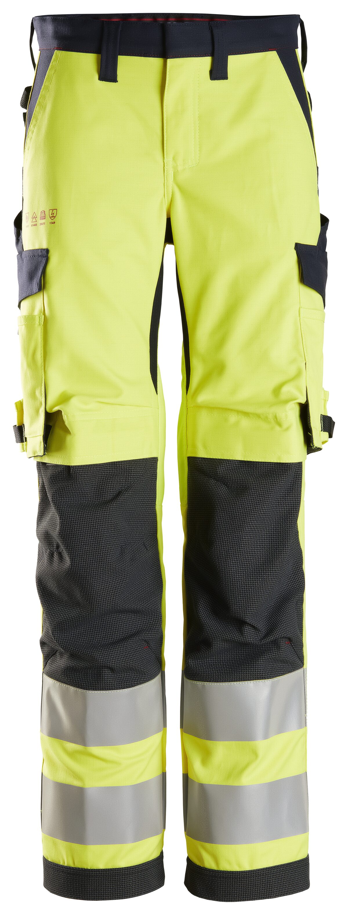 Snickers 6760 ProtecWork, High-Vis KL 2, Damesbroek Snickers 6760 ProtecWork, High-Vis KL 2, Damesbroek