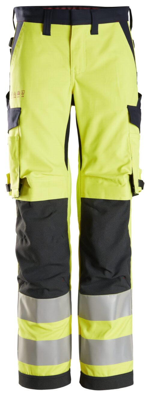 Snickers 6760 ProtecWork, High-Vis KL 2, Damesbroek