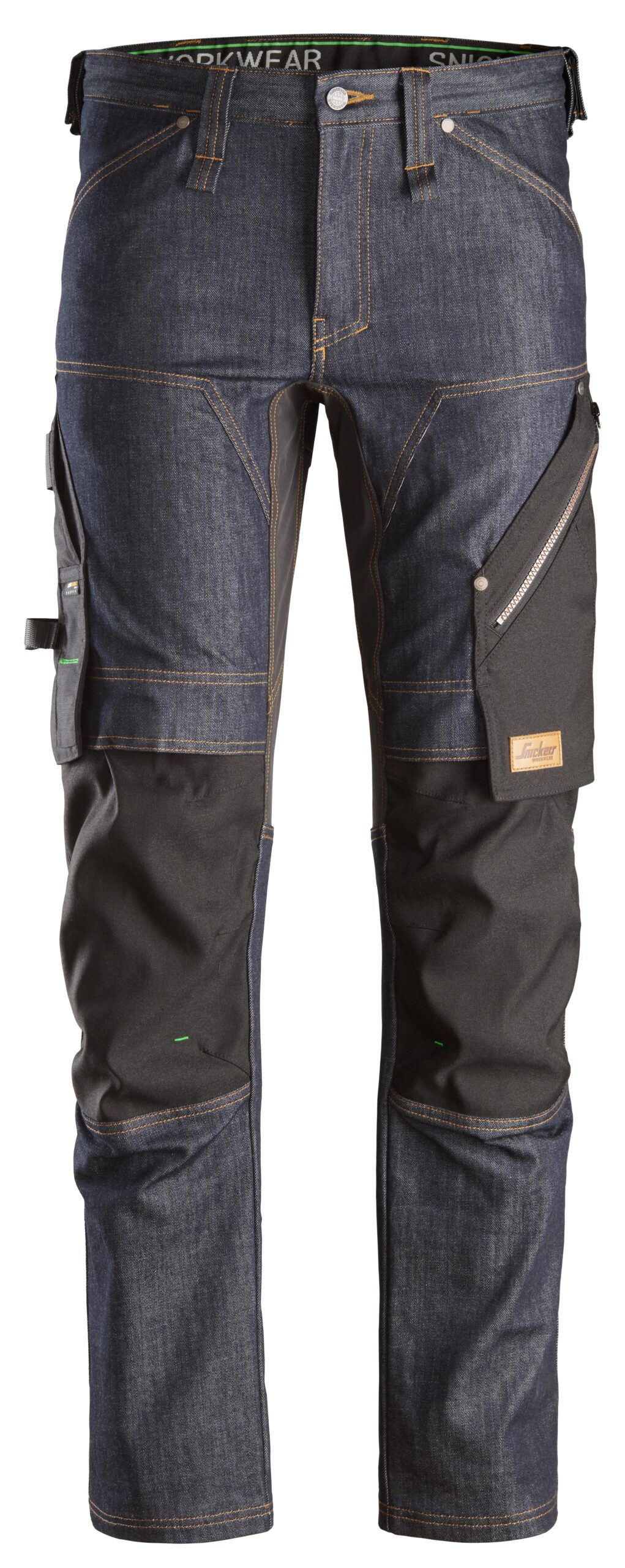 Snickers 6956 FlexiWork, Denim Werkbroek+