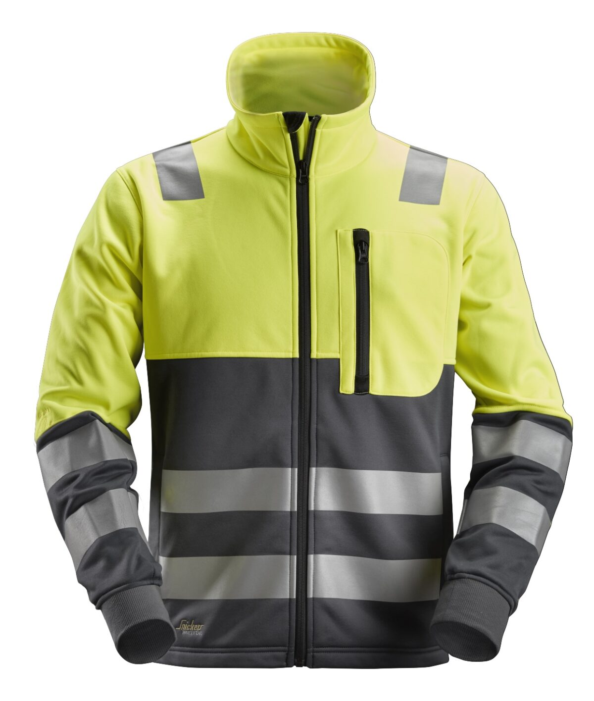 Snickers 8035 AllroundWork, High-Vis Jack met rits Klasse 2 Snickers 8035 AllroundWork, High-Vis Jack met rits Klasse 2