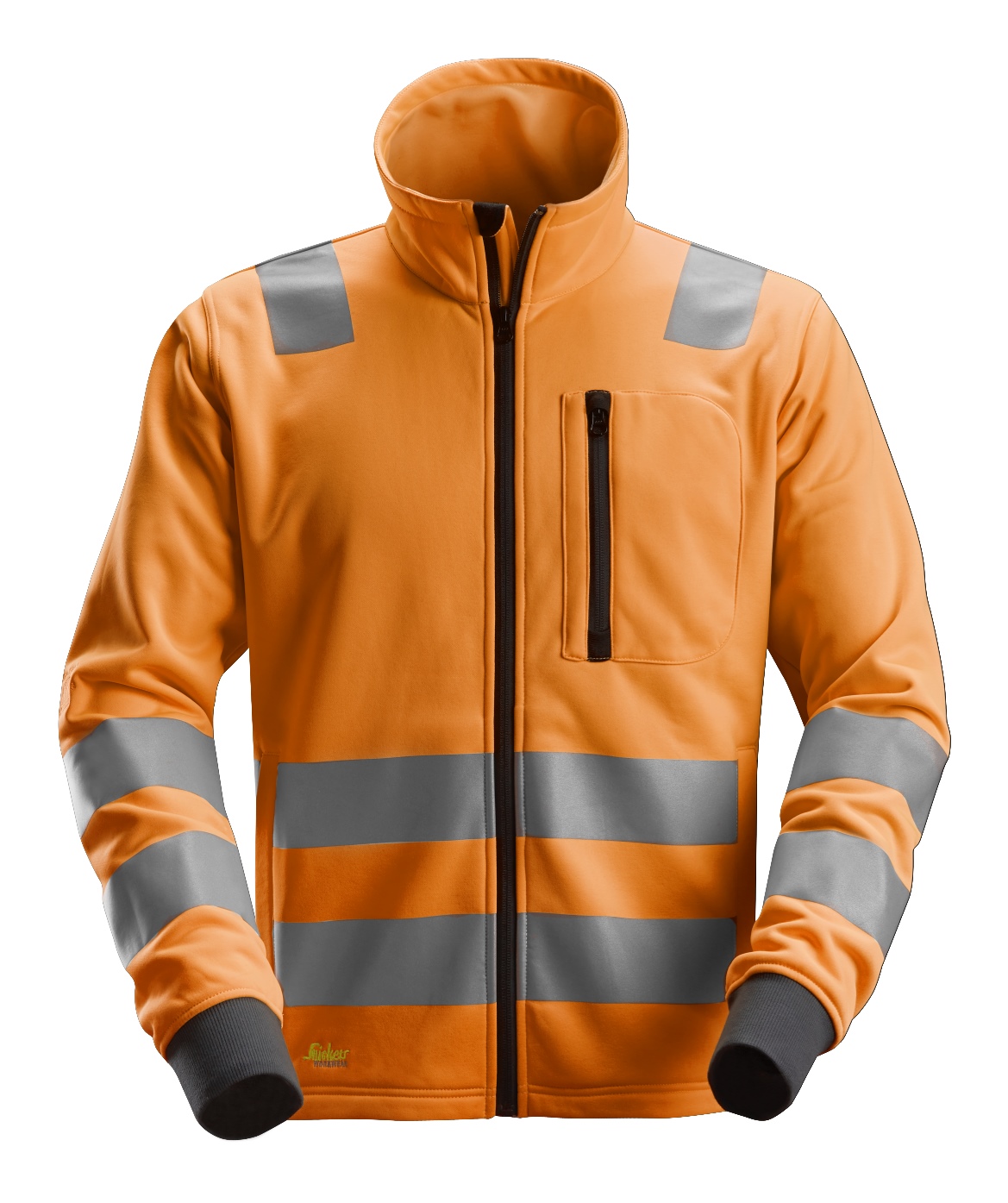 Snickers 8036 AllroundWork, High-Vis Jack met rits Klasse 2/3 Snickers 8036 AllroundWork, High-Vis Jack met rits Klasse 2/3