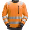 Snickers 8037 AllroundWork, High-Vis Sweatshirt Klasse 2/3 Snickers 8037 AllroundWork, High-Vis Sweatshirt Klasse 2/3