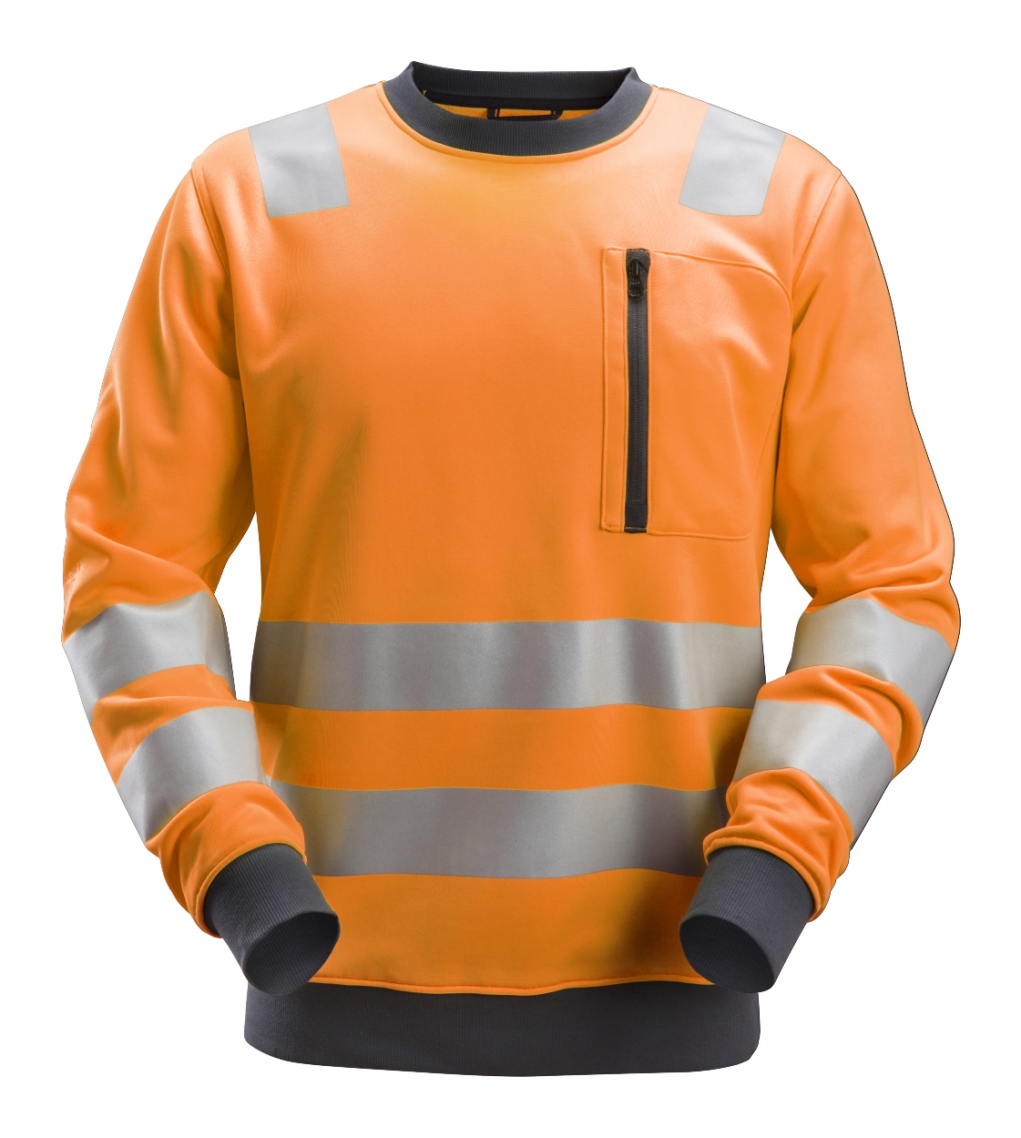 Snickers 8037 AllroundWork, High-Vis Sweatshirt Klasse 2/3 Snickers 8037 AllroundWork, High-Vis Sweatshirt Klasse 2/3