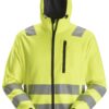 Snickers 8039 AllroundWork, High-Vis Hoodie met rits Klasse 2/3 Snickers 8039 AllroundWork, High-Vis Hoodie met rits Klasse 2/3