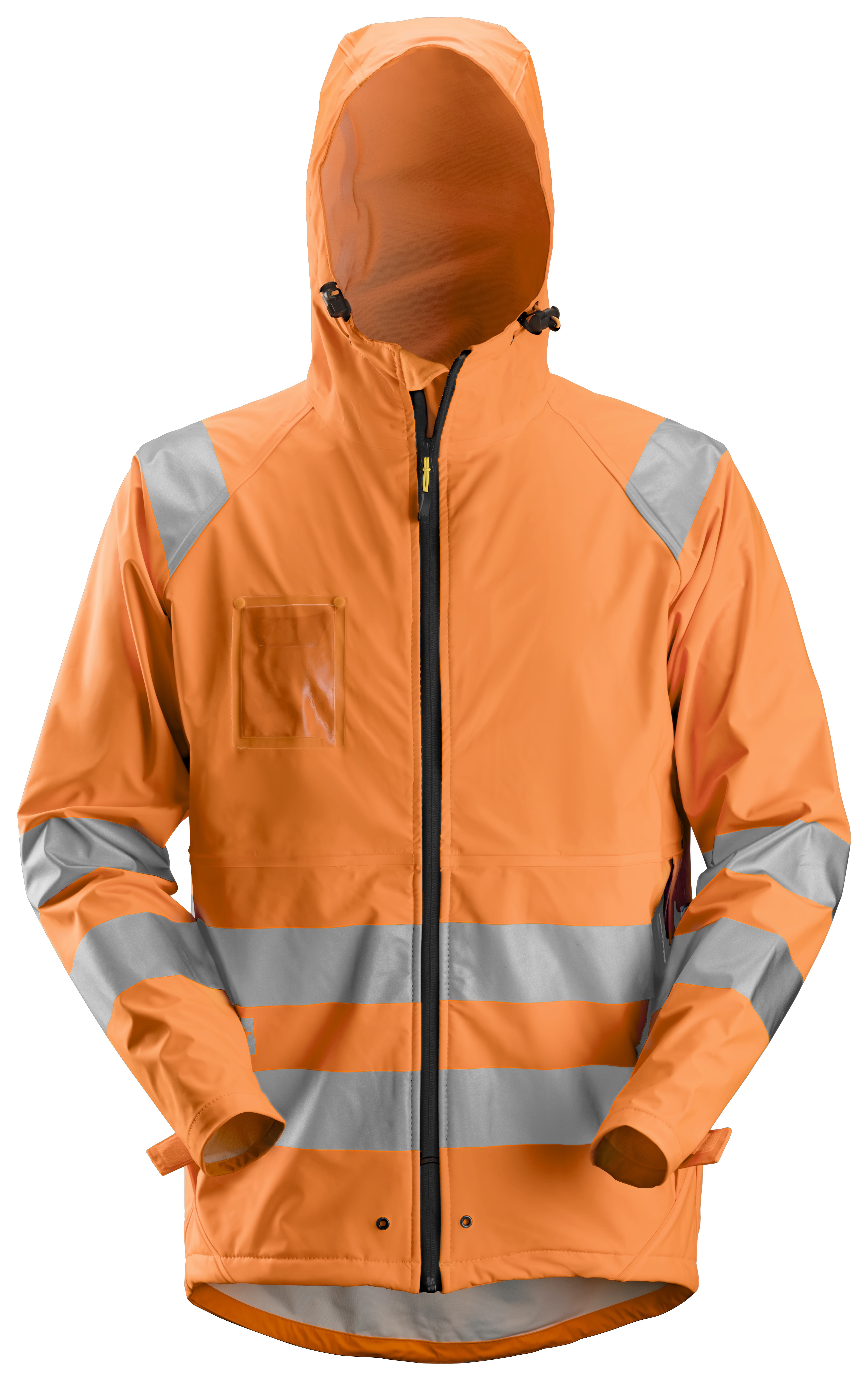 Snickers 8233 Regenjack PU High Visibility, Klasse 3