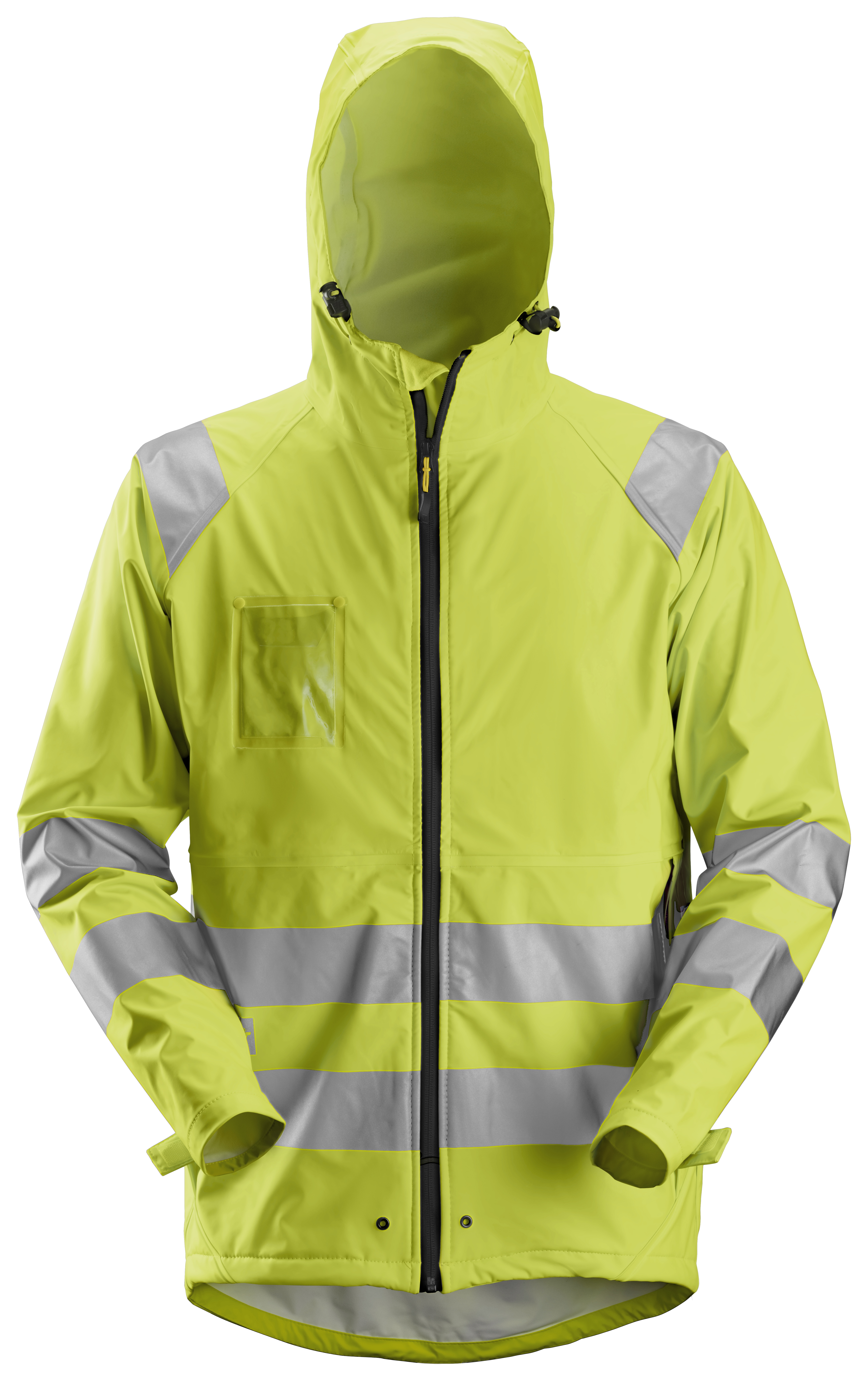 Snickers 8233 Regenjack PU High Visibility, Klasse 3