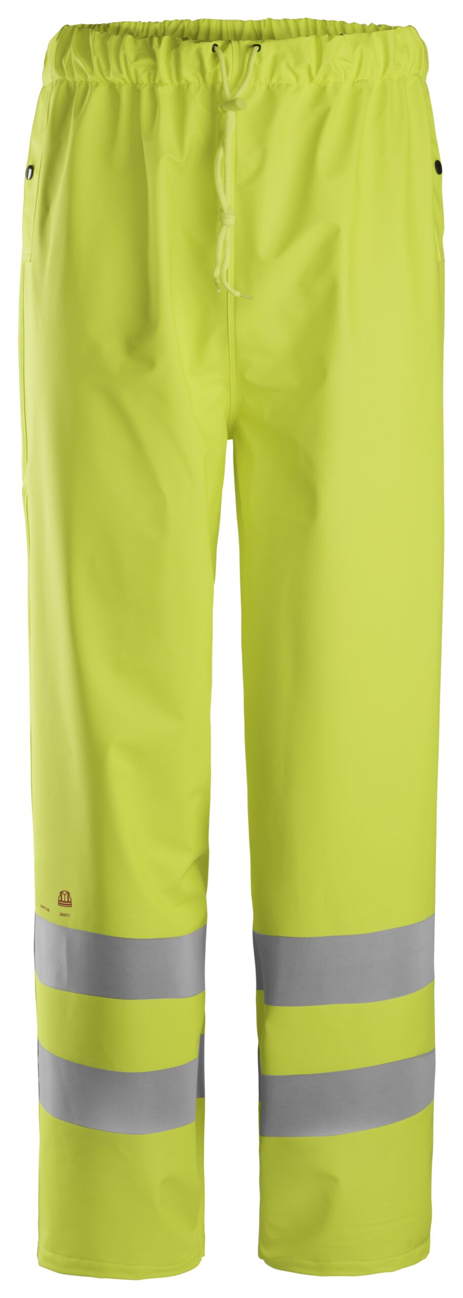 Snickers 8267 ProtecWork, Regenbroek PU, High-Vis Klasse 2 Snickers 8267 ProtecWork, Regenbroek PU, High-Vis Klasse 2