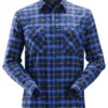 Snickers 8516 AllroundWork, Licht Flanellen Shirt