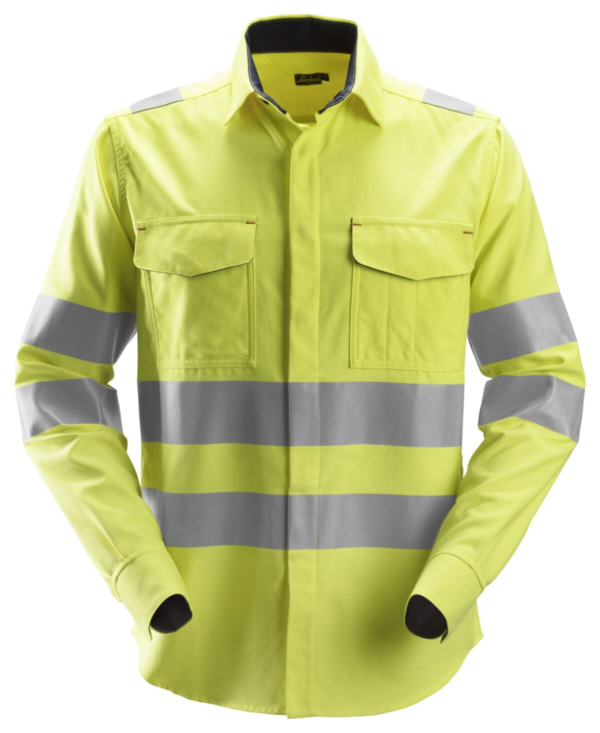Snickers 8562 ProtecWork, Shirt met Lange Mouwen, High-Vis Klasse 3 Snickers 8562 ProtecWork, Shirt met Lange Mouwen, High-Vis Klasse 3