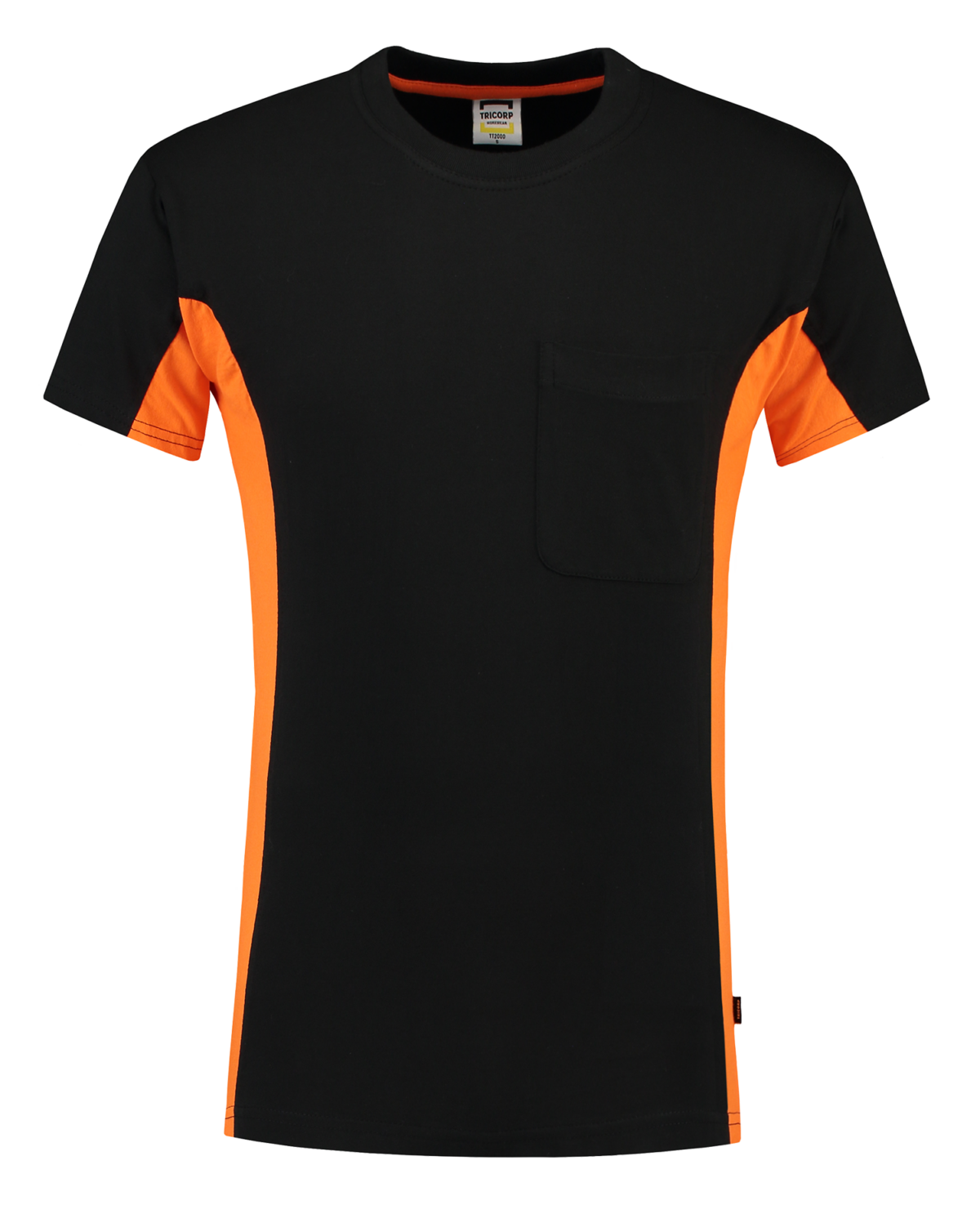 Tricorp T-Shirt Bicolor Borstzak 102002 Tricorp T-Shirt Bicolor Borstzak 102002