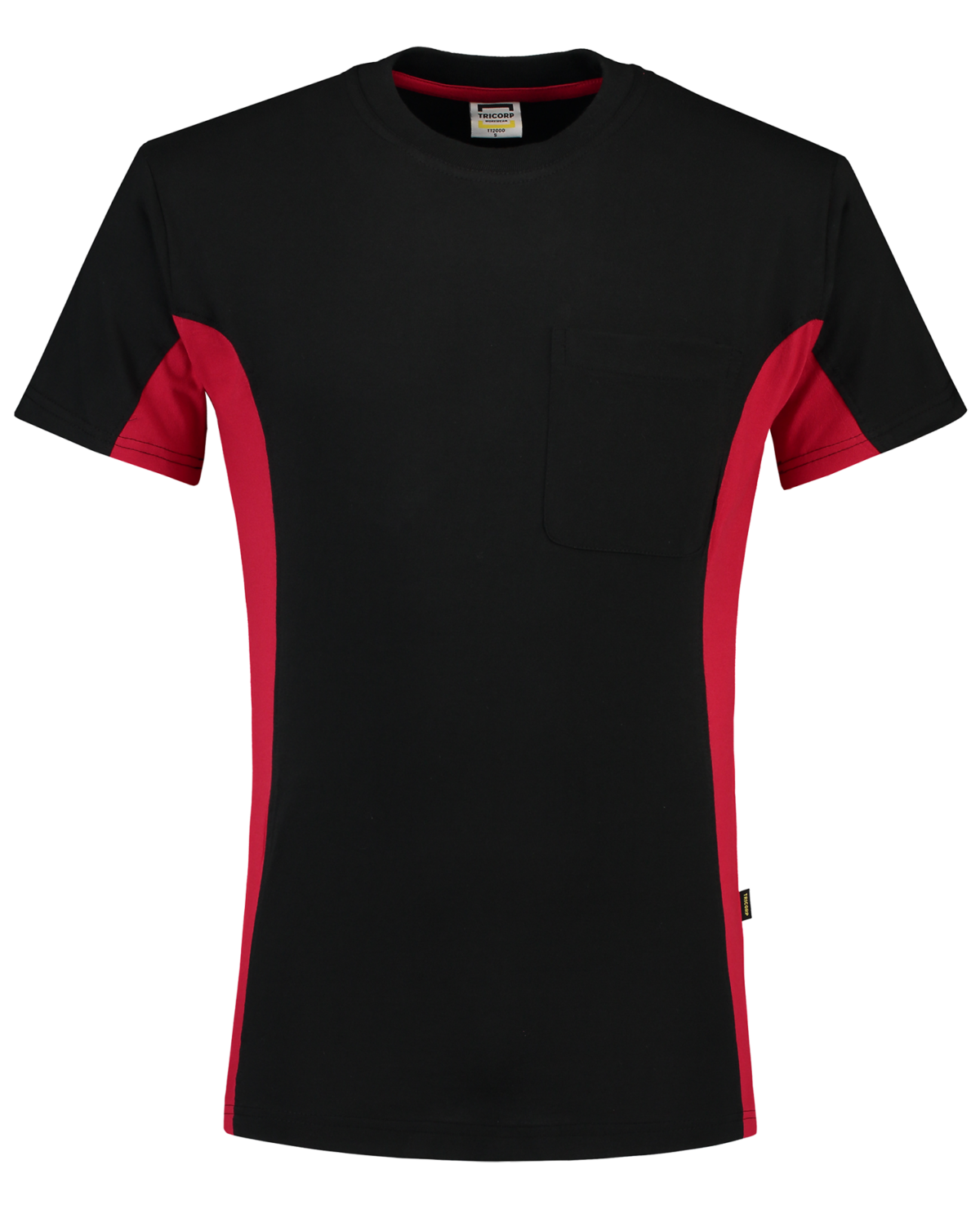 Tricorp T-Shirt Bicolor Borstzak 102002 Tricorp T-Shirt Bicolor Borstzak 102002