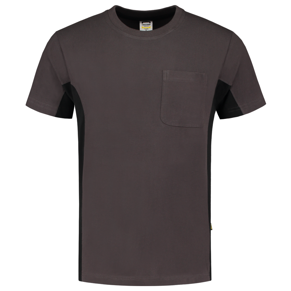 Tricorp T-Shirt Bicolor Borstzak 102002 Tricorp T-Shirt Bicolor Borstzak 102002