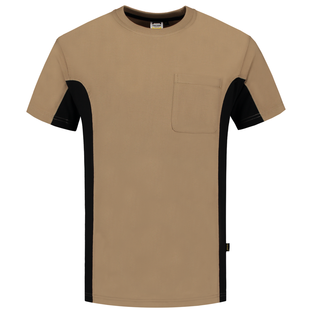 Tricorp T-Shirt Bicolor Borstzak 102002 Tricorp T-Shirt Bicolor Borstzak 102002