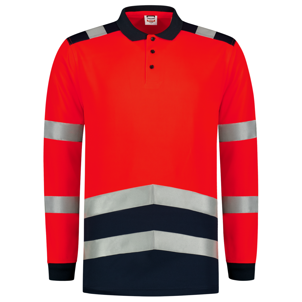 Tricorp Poloshirt High Vis Bicolor Lange Mouw 203008 Tricorp Poloshirt High Vis Bicolor Lange Mouw 203008