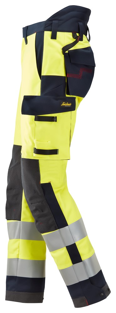 Snickers 6663 ProtecWork, Isolerende Werkbroek, High-Vis klasse 2 Snickers 6663 ProtecWork, Isolerende Werkbroek, High-Vis klasse 2